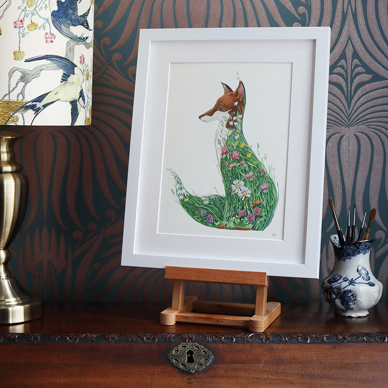 Fox in a Meadow - Print - The DM Collection